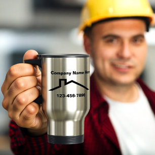 Isolerad mugg för byggföretag