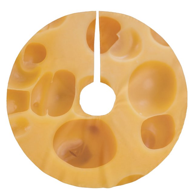 Isolerad ost biet, härlig design julgransmatta borstad polyester (Framsidan)