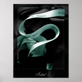 Isolerad Poster