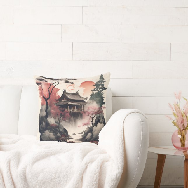 Isolerat hus i Öster. Kudde (Soffa)