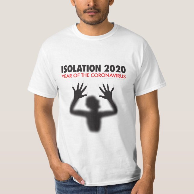 ISOLERING 2020 - CORONAVIRUS ÅR T SHIRT (Framsida)