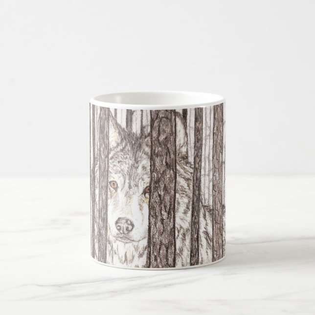 Isolering för vargkaffemugg kaffemugg (Center)