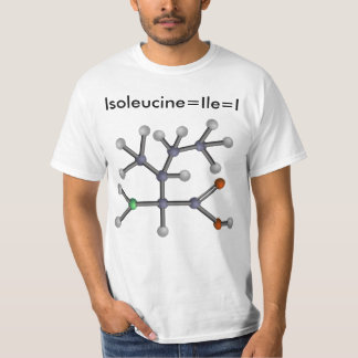 Isoleucine (amino syra) t shirt