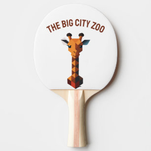 Isometric Giraffe Pingisracket