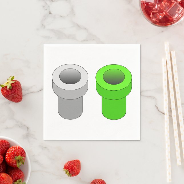 Isometric Rör Pappra blöjor Pappersservett (Skapare uppladdad)