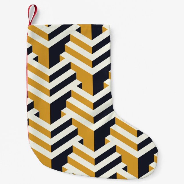 Isometric Seamless Patternart,deco,pattern,seamles Liten Julstrumpa (Framsidan)