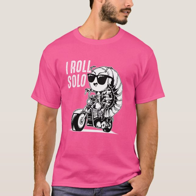 Isopod Roly Poly Pill Kryp Rollie Pollie Insekt I  T Shirt (Framsida)
