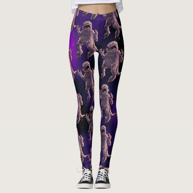 ISOR, The Rymden Monster leggings (Framsida)