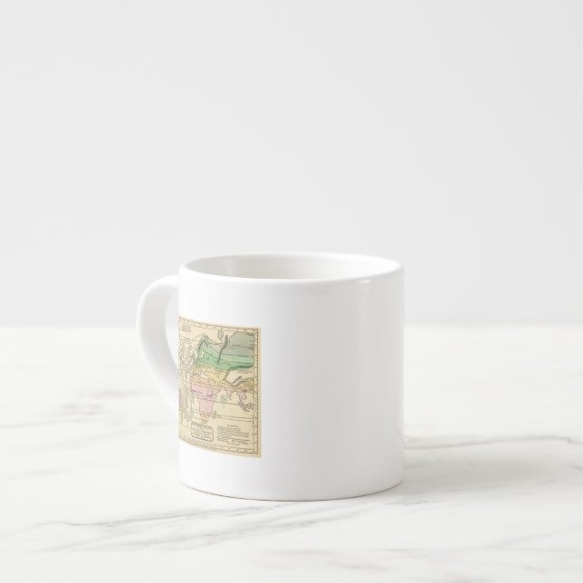 Isothermal kartlägga, produktioner espressomugg (Framsida vänster)