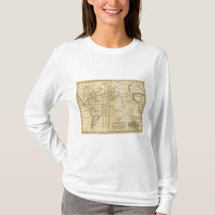 Isothermal kartlägga t shirt
