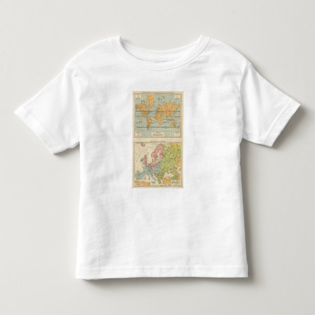 Isothermal vindreligioner Europa Tee Shirt (Framsida)