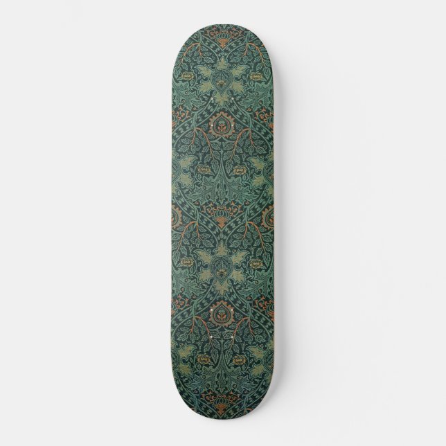 Ispahan (av John Henry Dearle) Mini Skateboard Bräda 18,5 Cm (Framsida)