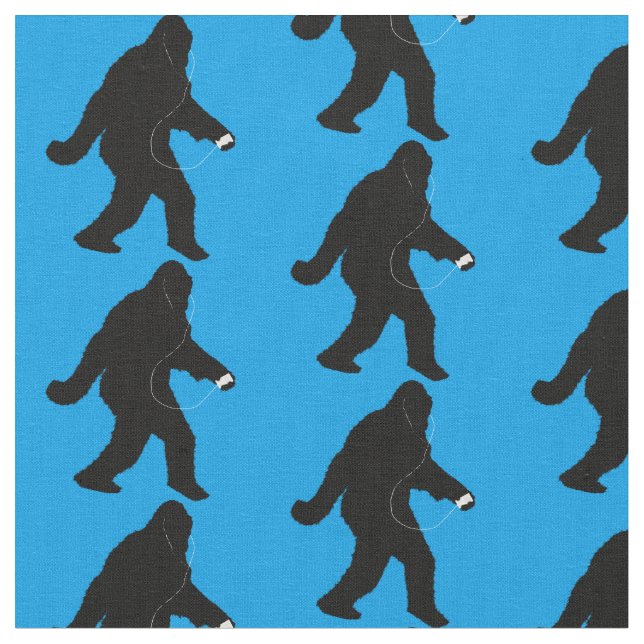 iSquatch Sasquatch Tyg (Närbild)