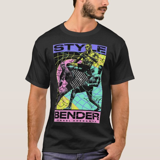 Israel Adesanya Essential T-Shirt (Framsida)