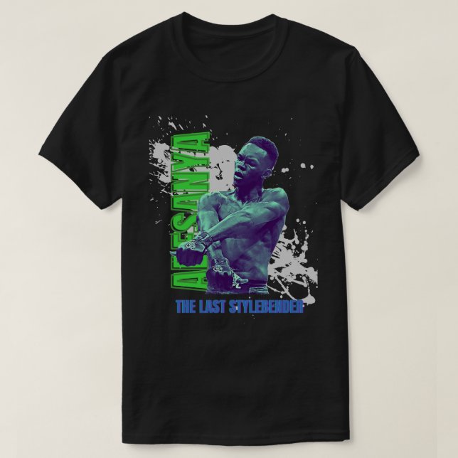 Israel Adesanya Stylebender Classic T Shirt (Design framsida)
