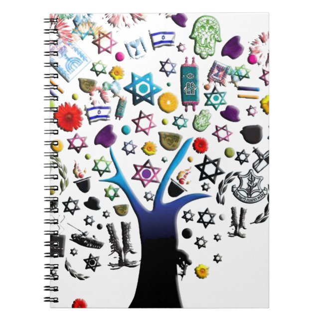 Israel Anteckningsbok Med Spiral (Framsidan)