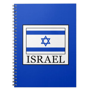 Israel Anteckningsbok Med Spiral