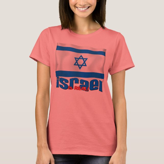 Israel är äkta! t-shirt (Framsida)