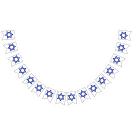 Israel-årsdagen Independence day Vimplar