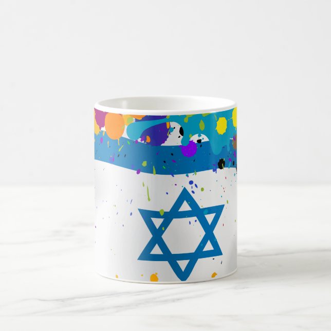Israel Bläck Spray Speciell Edition Kaffemugg (Center)