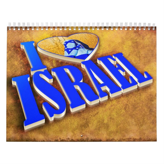israel Calendar Kalender (Omslag)