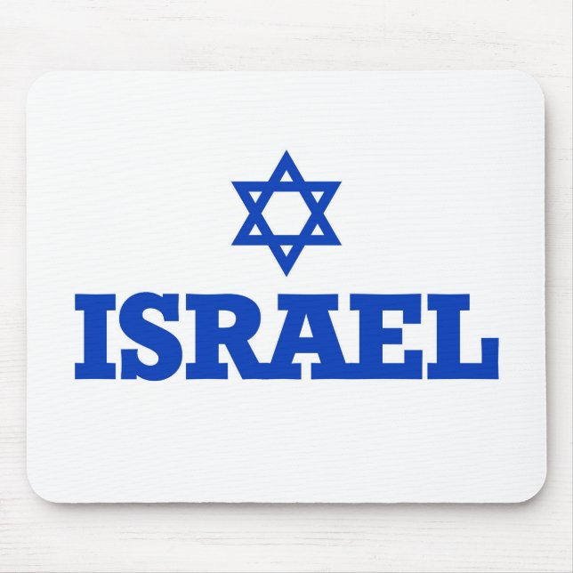 Israel davidsstjärna musmatta (Framsidan)