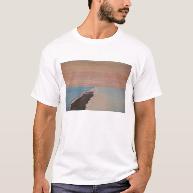 Israel, Döda havet, Ein Bokek, Dead Sea, dusk Tee (Framsida)