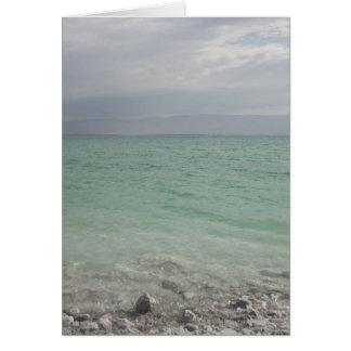 Israel, Döda havet, sjölandskapet Hälsningskort