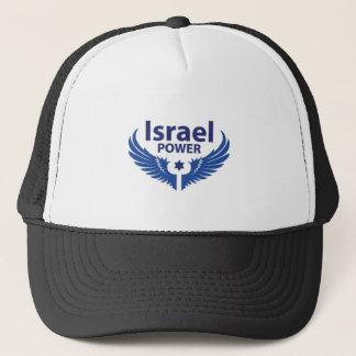 Israel driver med Bluew vingar Keps