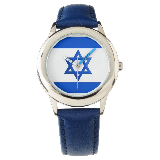 Israel Flag Armbandsur (Framsida)