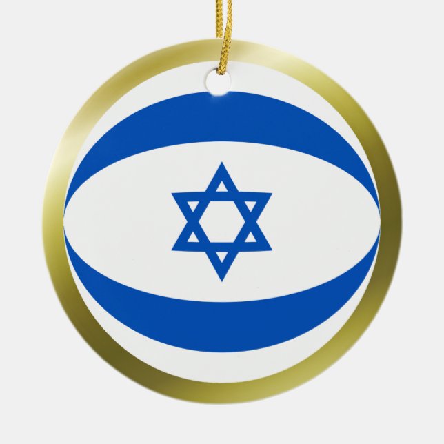 Israel Flagg Ornament (Framsidan)