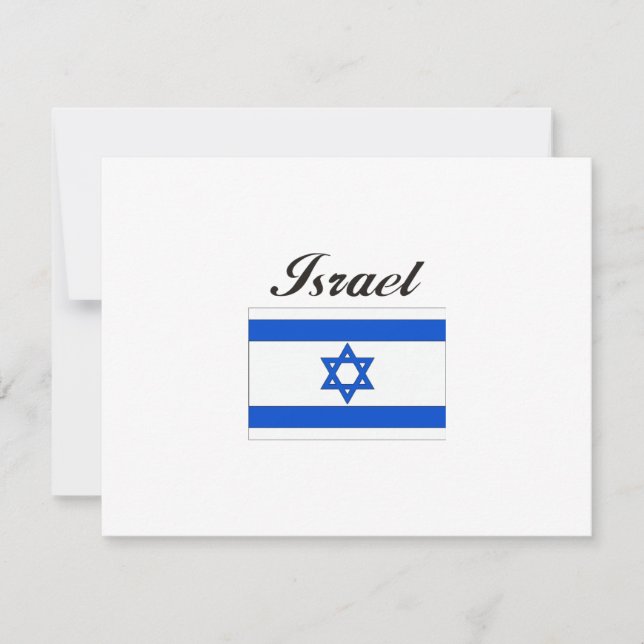 Israel Flagga (Framsida)