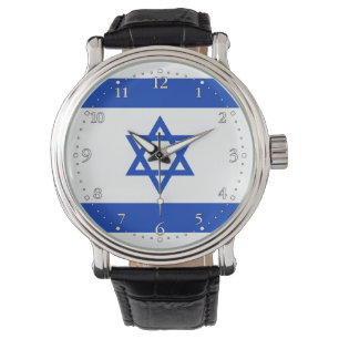 Israel Flagga Armbandsur