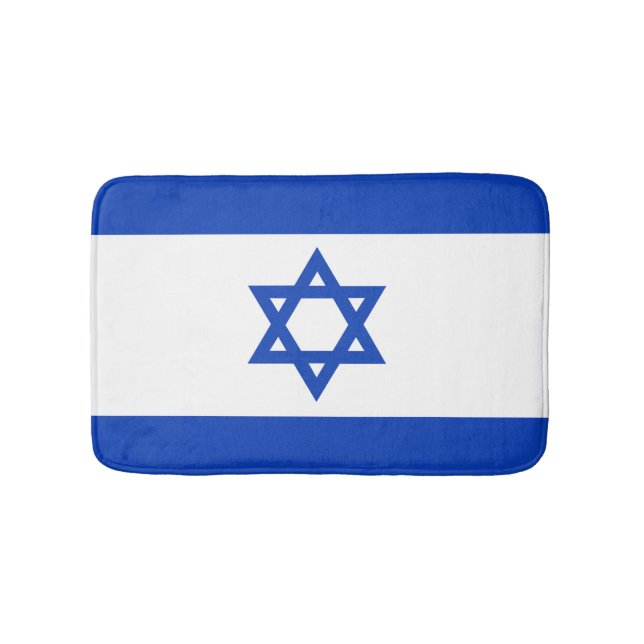 Israel flagga badrumsmatta (Framsidan)