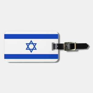 Israel Flagga Bagagebricka