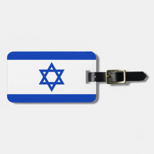 Israel flagga bagagebricka