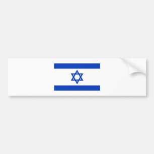 Israel flagga bildekal
