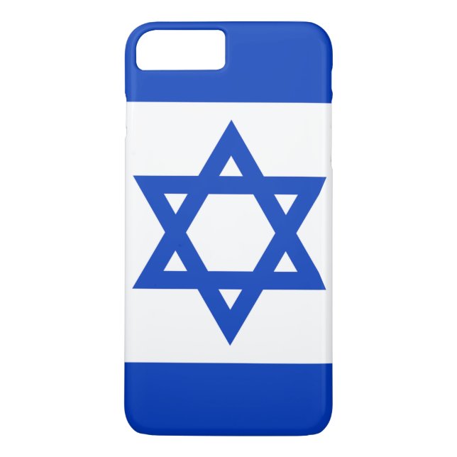 Israel flagga Case-Mate iPhone skal (Baksida)