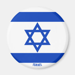 Israel Flagga Charming Patriotic Magnet