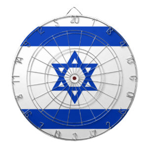 Israel flagga darttavla