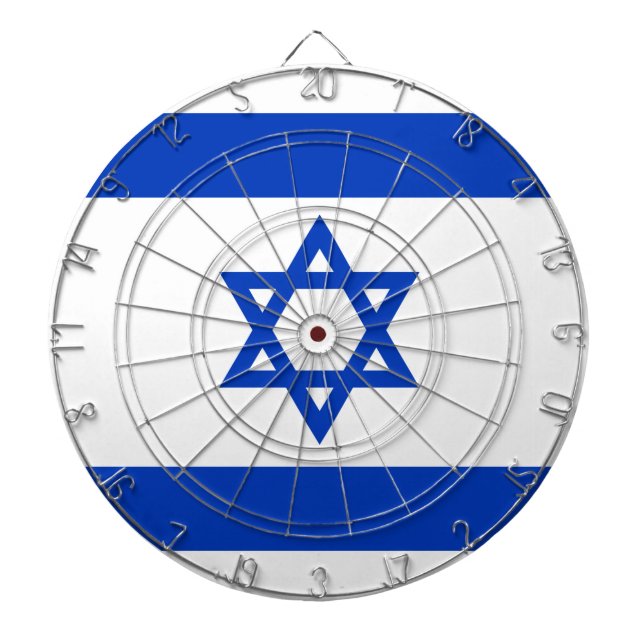 Israel flagga darttavla (Framsidan)