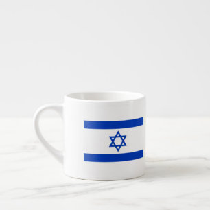 Israel flagga espressomugg