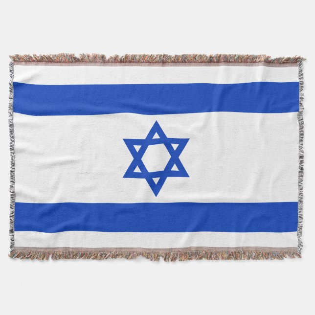 Israel flagga filt (Framsidan)