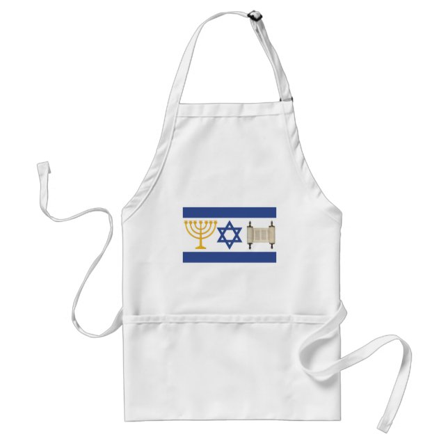 Israel flagga förkläde (Framsidan)
