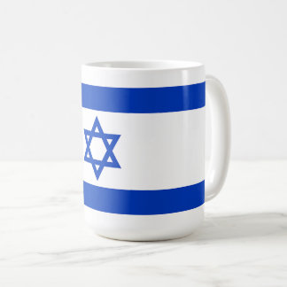 Israel Flagga - israelisk Flagga - David Star Kaffemugg
