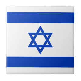 Israel flagga kakelplatta