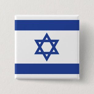 Israel flagga knapp