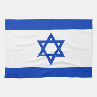 Israel flagga kökshandduk