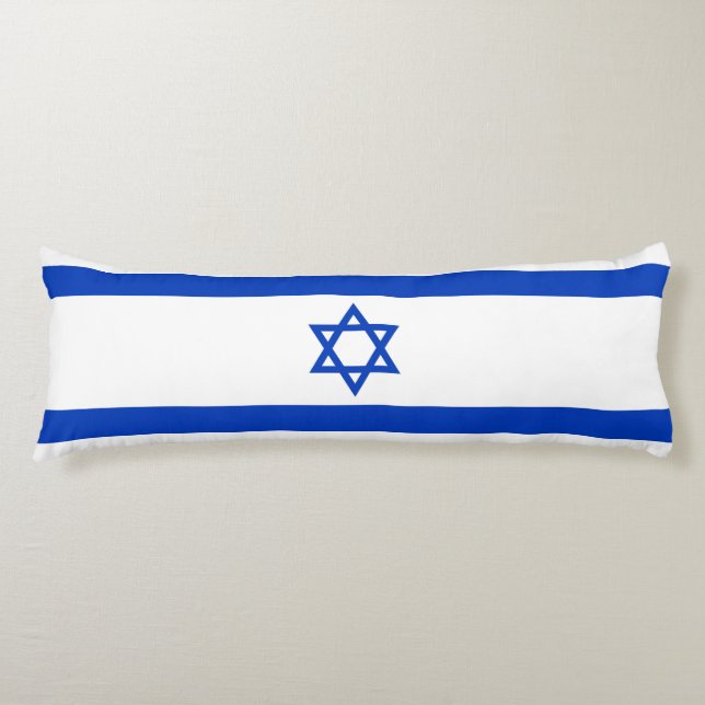 Israel Flagga Kroppskudde (Framsidan)