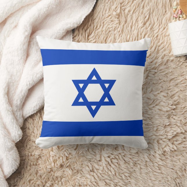 Israel flagga kudde (Filt)